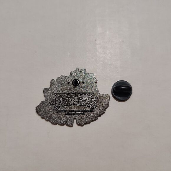 Teenage Mutant Ninja Turtles Rocksteady Street Punks Enamel Pin Official Badge - Picture 3 of 5